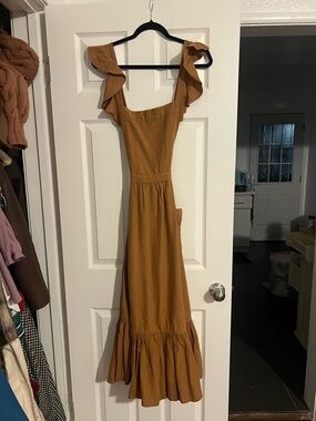 NWT Doen Peninsula Dress in Pumpkin Size Medium